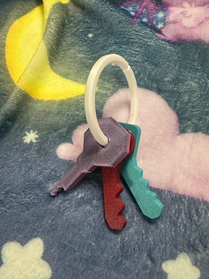 3D printed keys