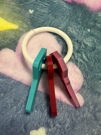 3D printed keys