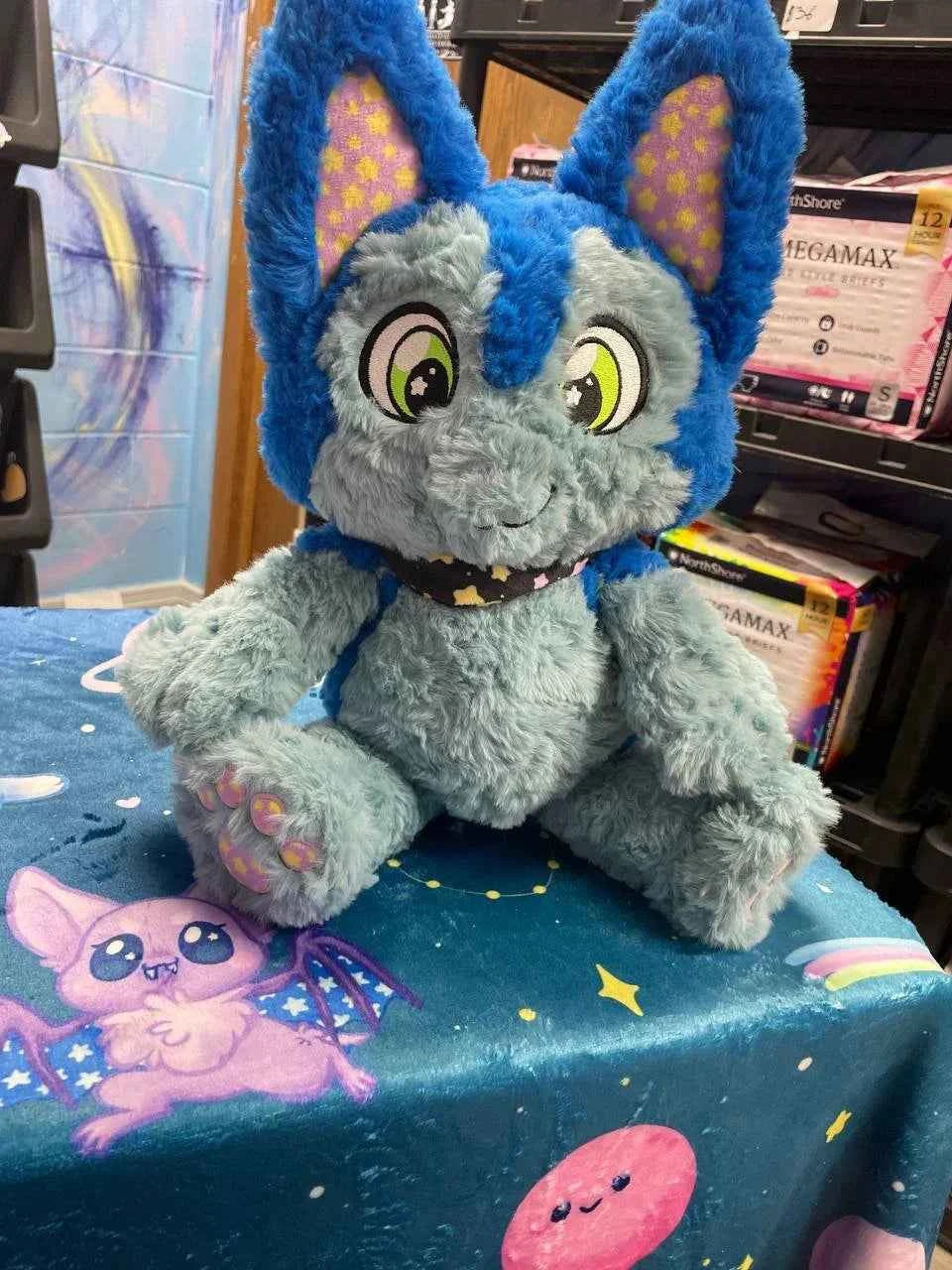 Artemis the Plush Wolf