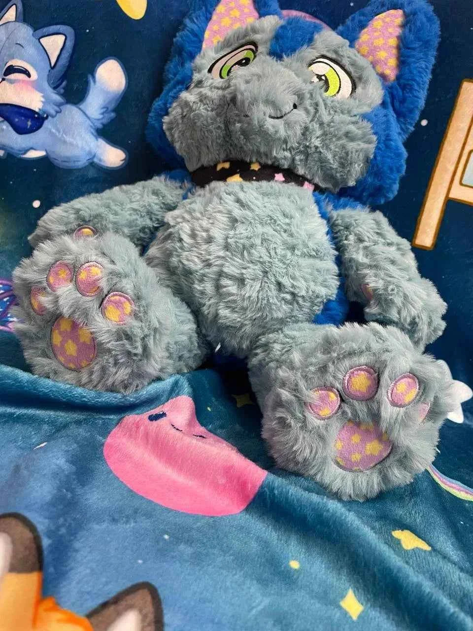 Artemis the Plush Wolf